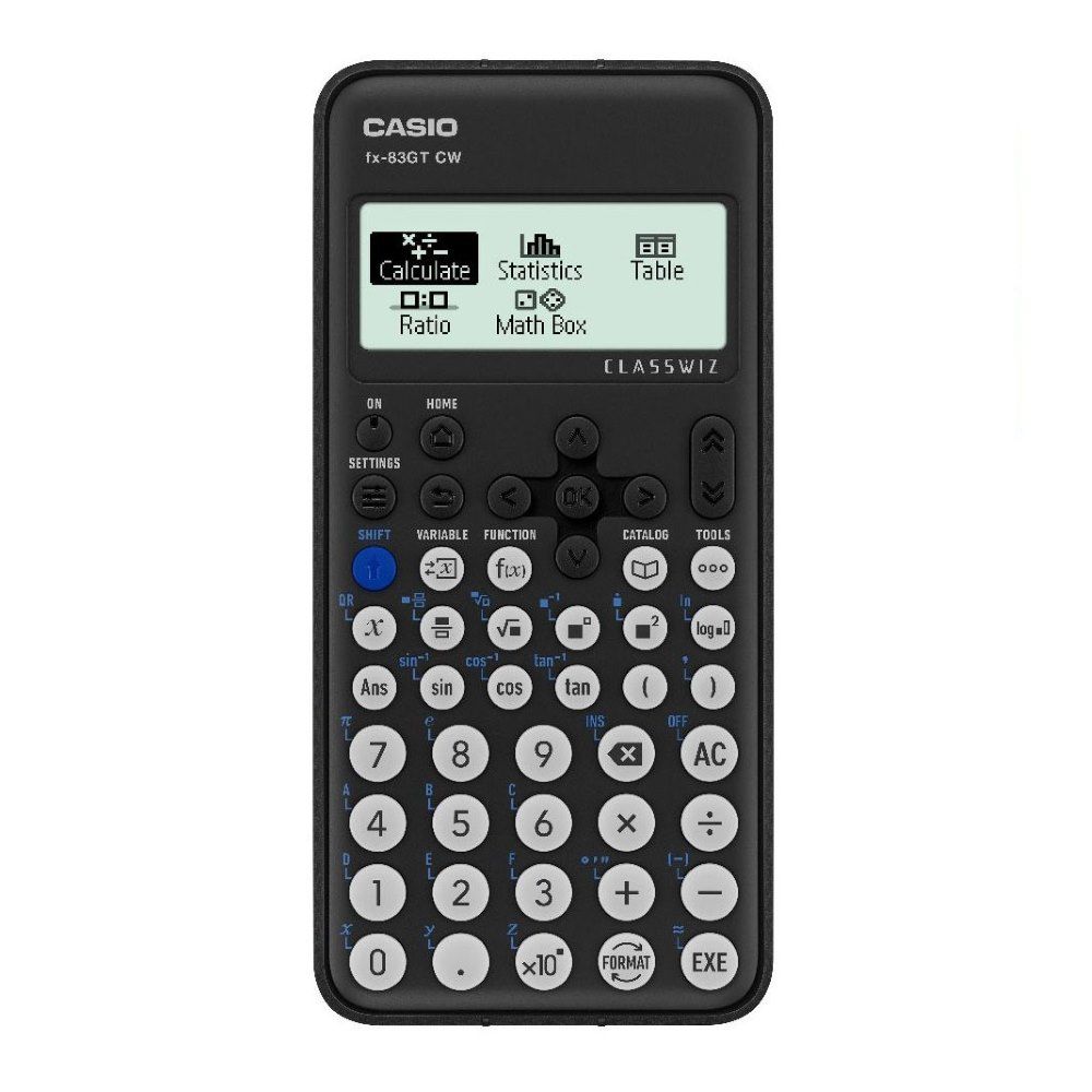 4549526615504 Casio Calculator Scientific FX-83GT CW Black - Image 1