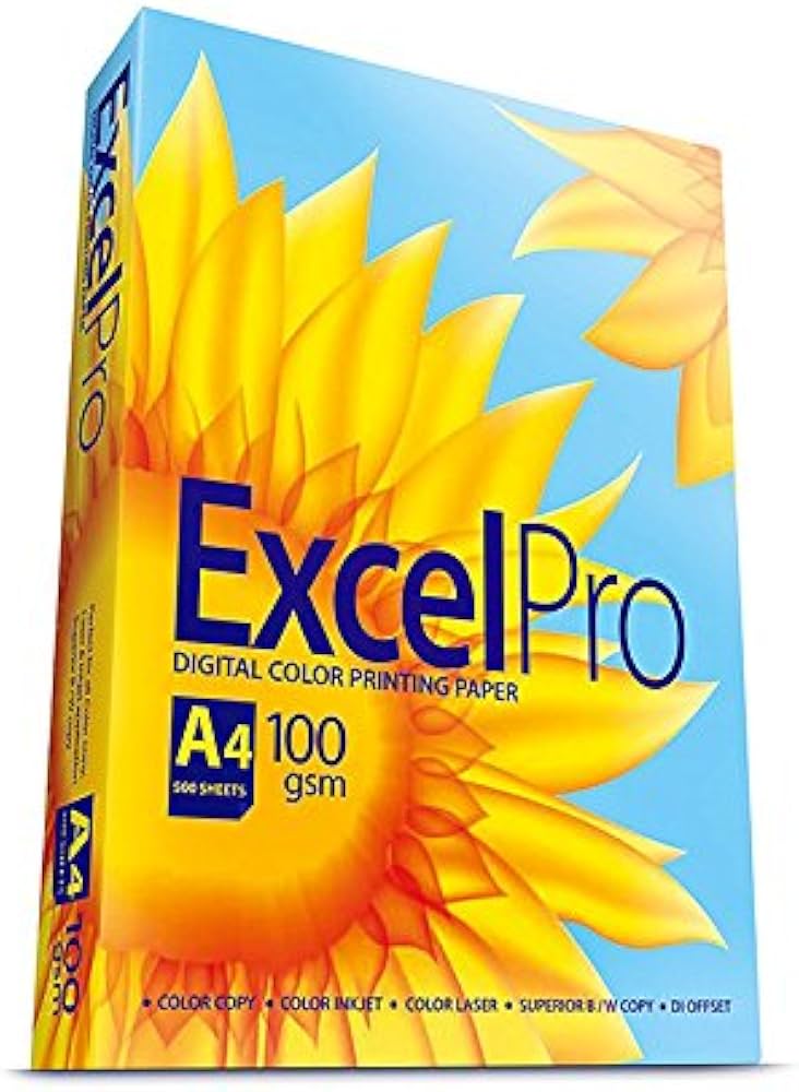 51MWRvZn2FL._AC_UF10001000_QL80_ Copier Paper Excel Pro A4 100 gsm x500 Sheets - Image 1