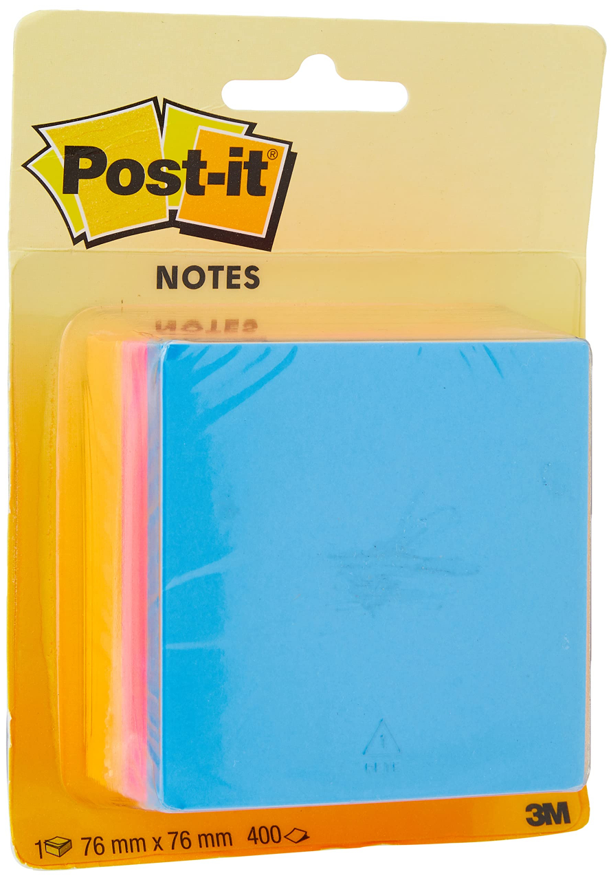71-Nj2g-BFL Post-it Notes 76mm x76mm Colour Cube - Image 1