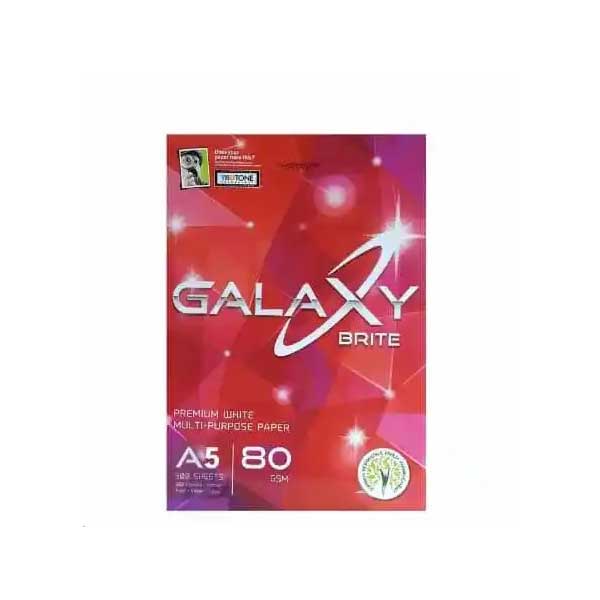 8993053187267 Copier Paper Galaxy A5 148x210mm 80gsm 500 Sheets - Image 1